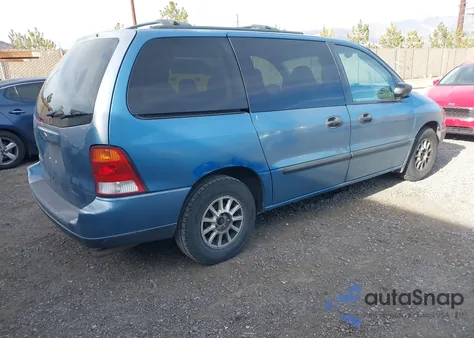 2002 Ford Windstar Lx z USA, uszkodzony, nr VIN 2FMZA51462BA97205